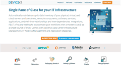 Desktop Screenshot of device42.com